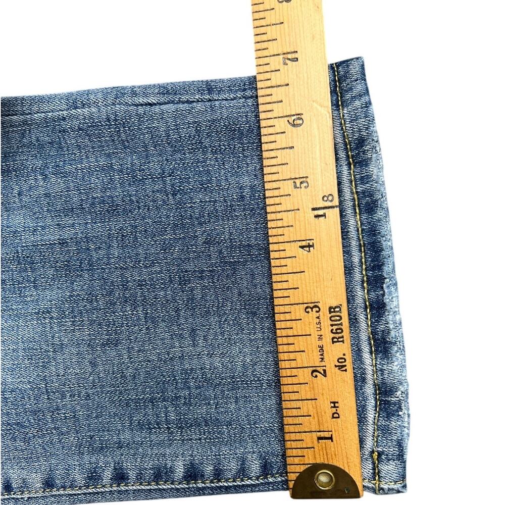 Serra by Joie Rucker Light Wash Distressed Straight Jeans Stretch Denim - 28 - Picture 7 of 10